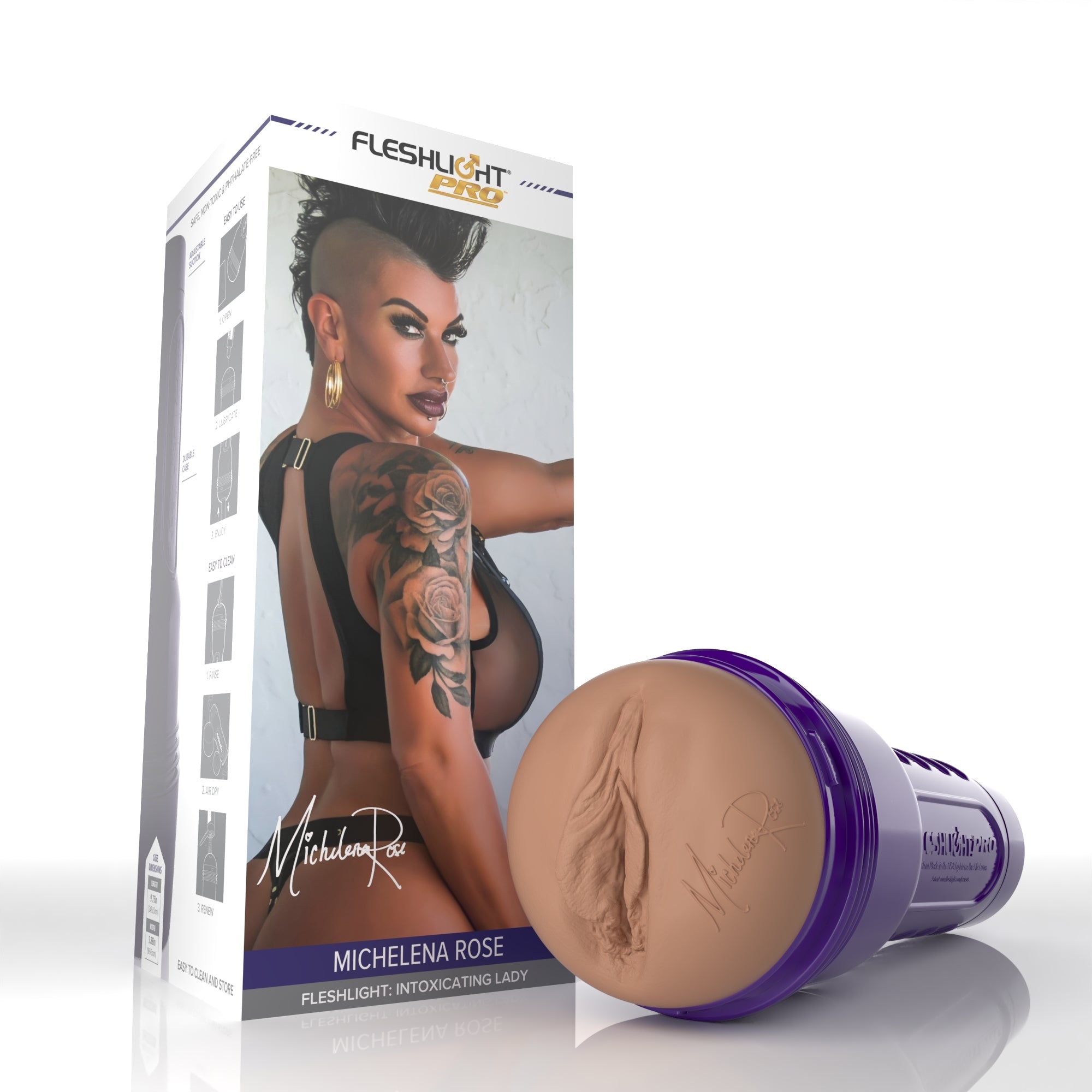 fleshlight-pro-michelena-rose-masturbateur-intoxicating-texture-allure image 4