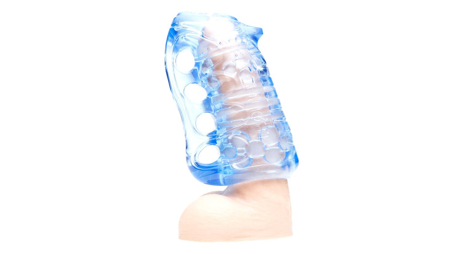 fleshlight-fleshskins-stroker-blue-ice-grip-avec-tui-s-chage image 3