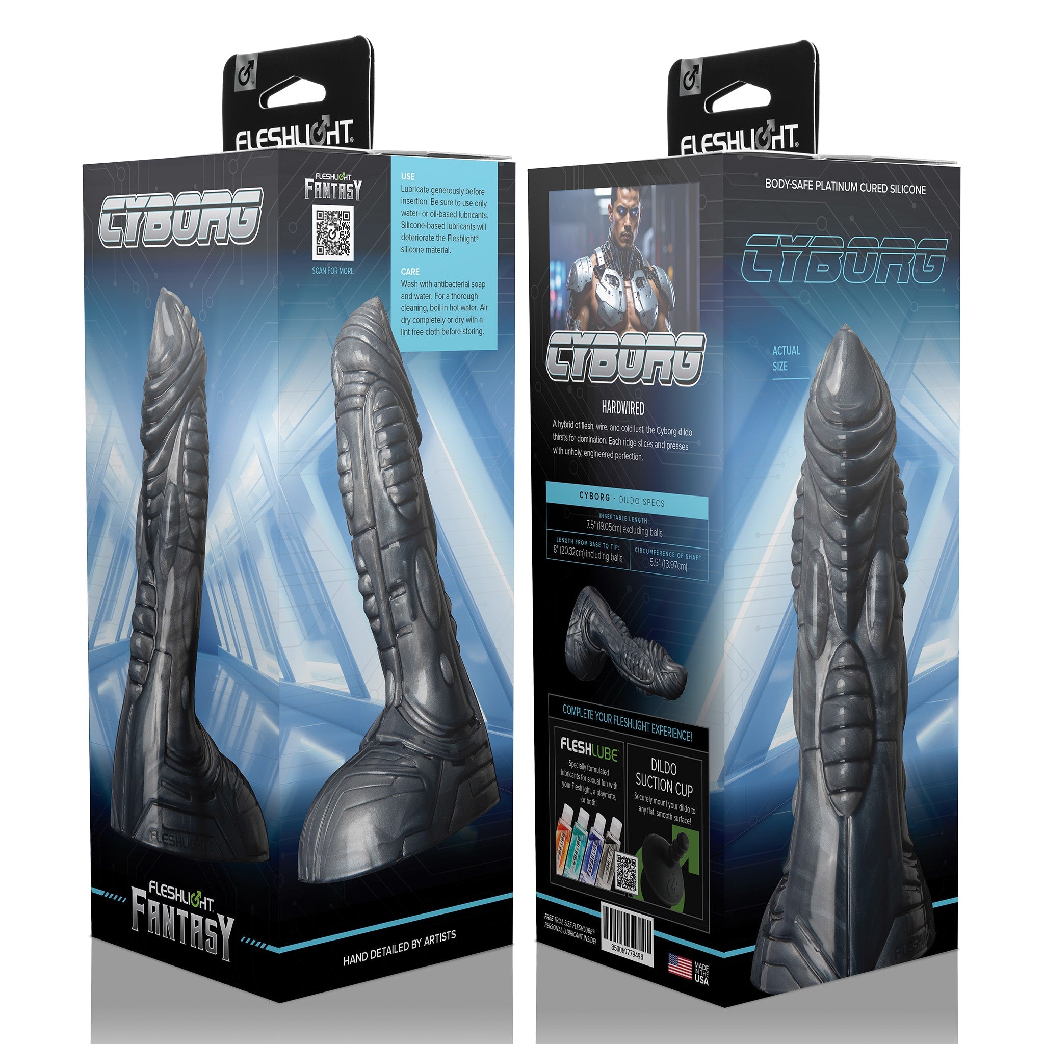fleshlight-fantasy-androm3da-cyborg-gode-silicone image 5