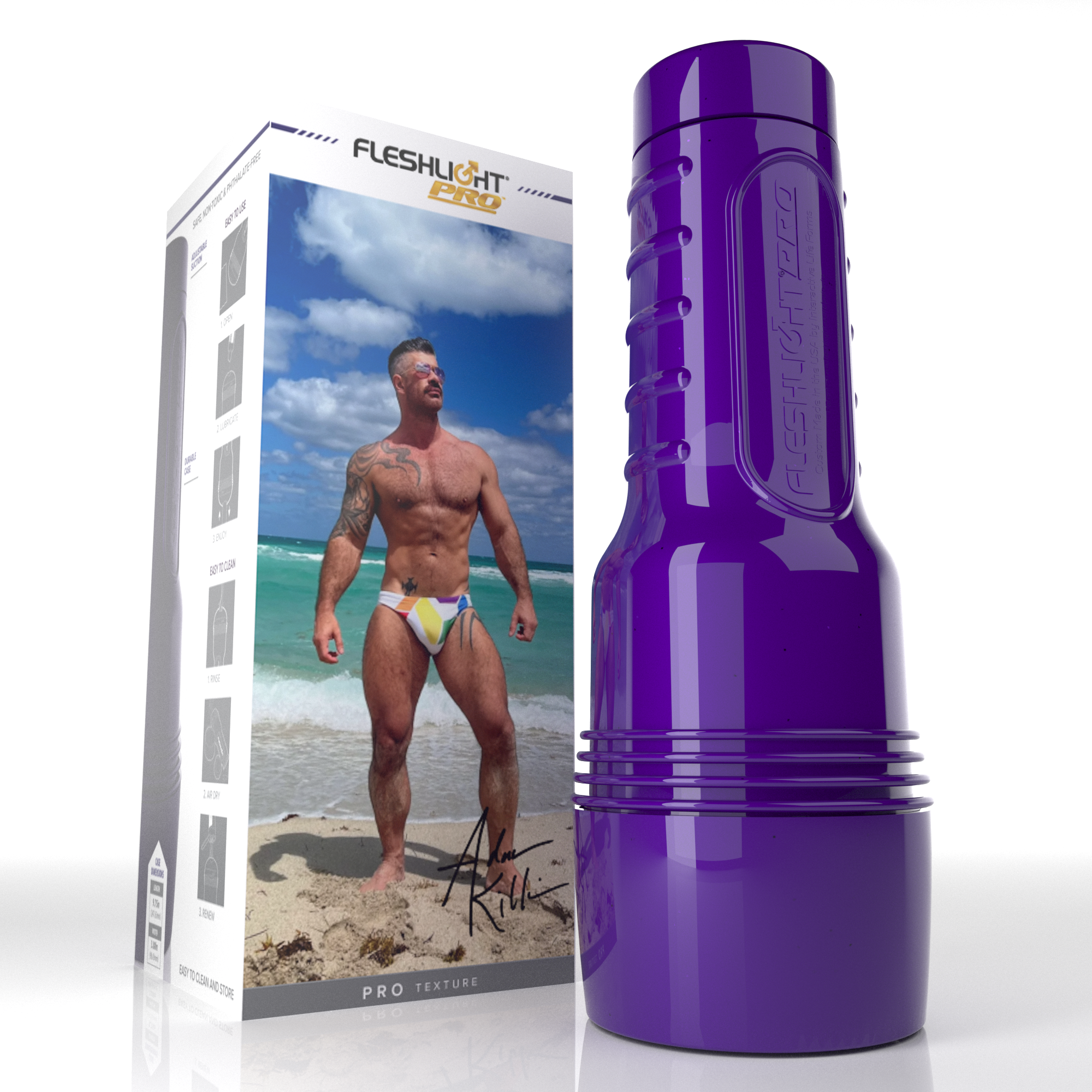 fleshlight-pro-adam-killian-masturbateur-anal-allure image 1
