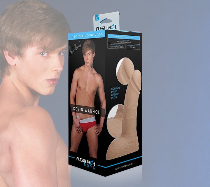 fleshjack-boys-kevin-warhol-dildo-silicone-15-cm image 4