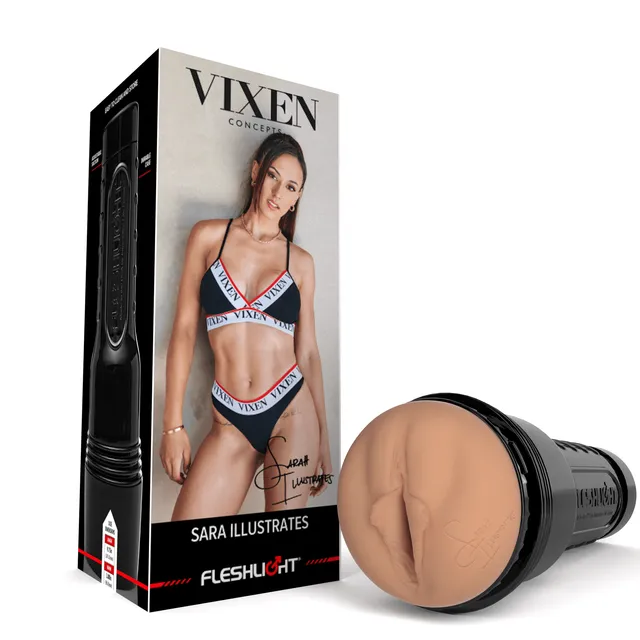 fleshlight-girls-sarah-illustrates-masturbateur-vixen-lady image 1
