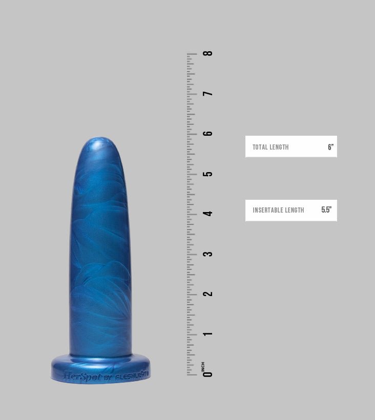 fleshlight-dildos-cobalt-lily-gode-silicone-bleu image 6