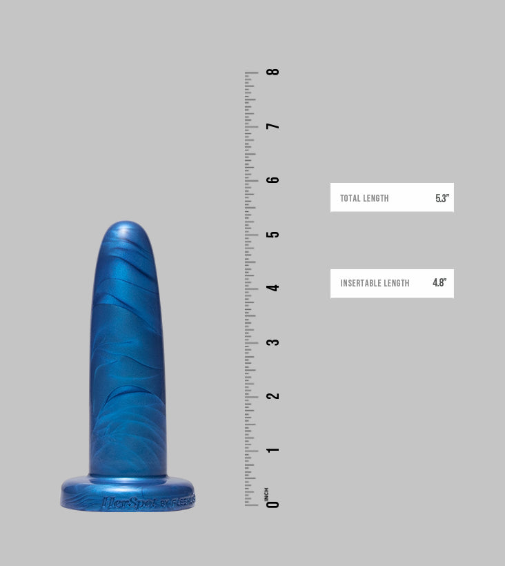 fleshlight-cobalt-lily-gode-silicone-small-bleu image 7