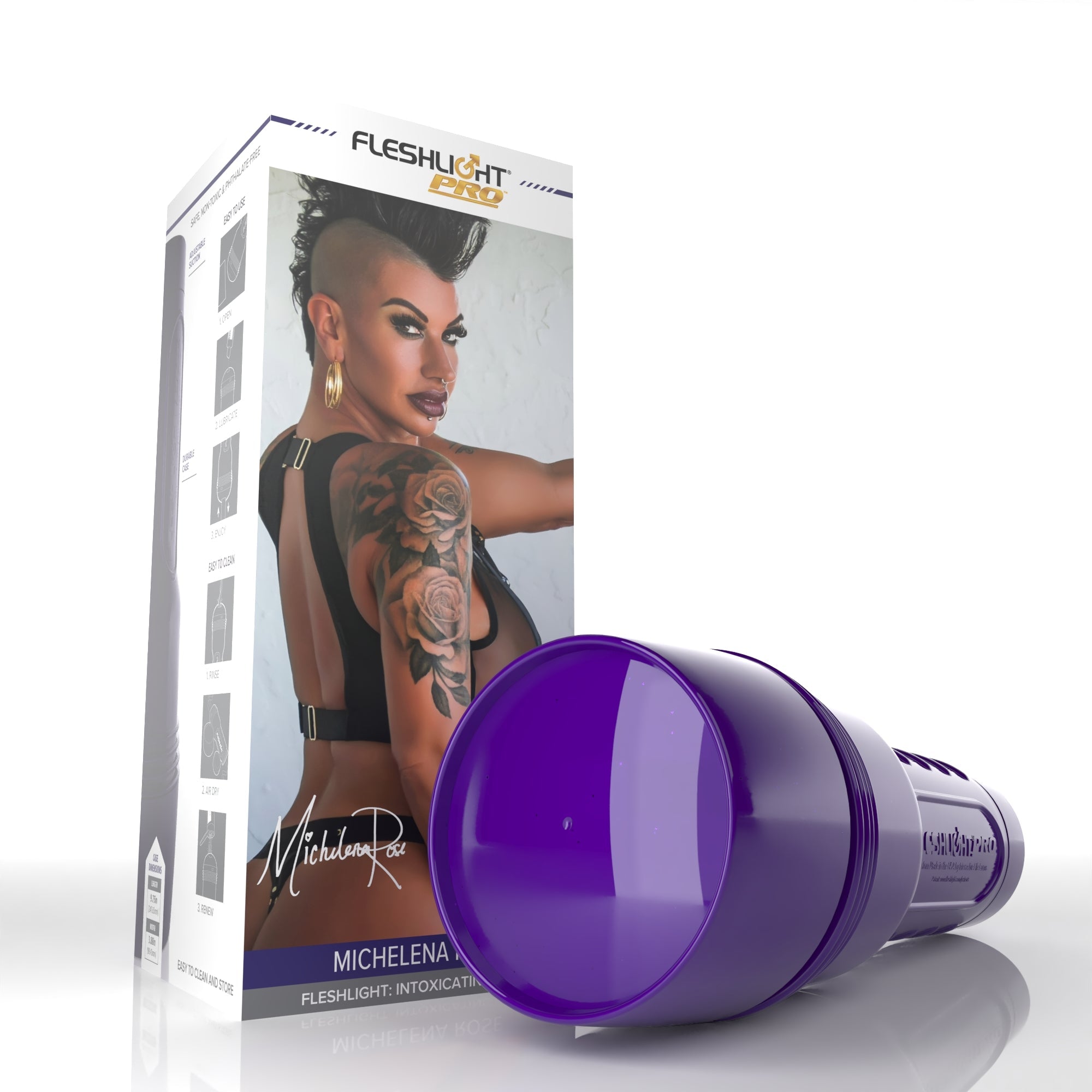 fleshlight-pro-michelena-rose-masturbateur-intoxicating-texture-allure image 5