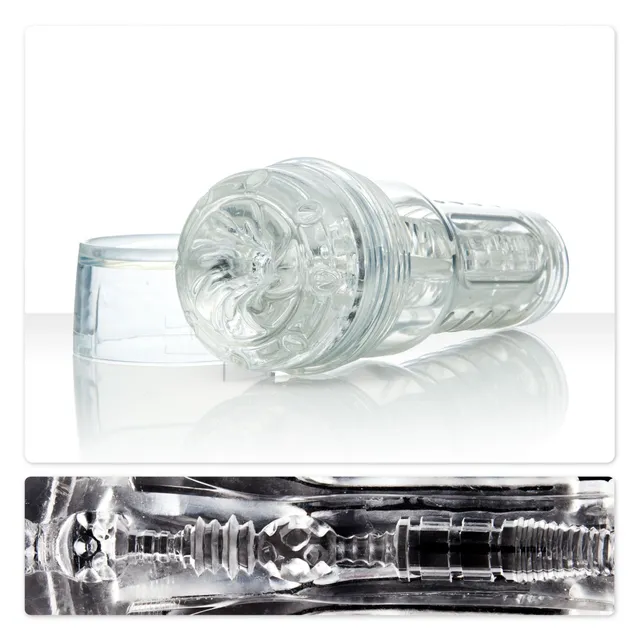 fleshlight-go-torque-ice-masturbateur-compact-transparent image 1