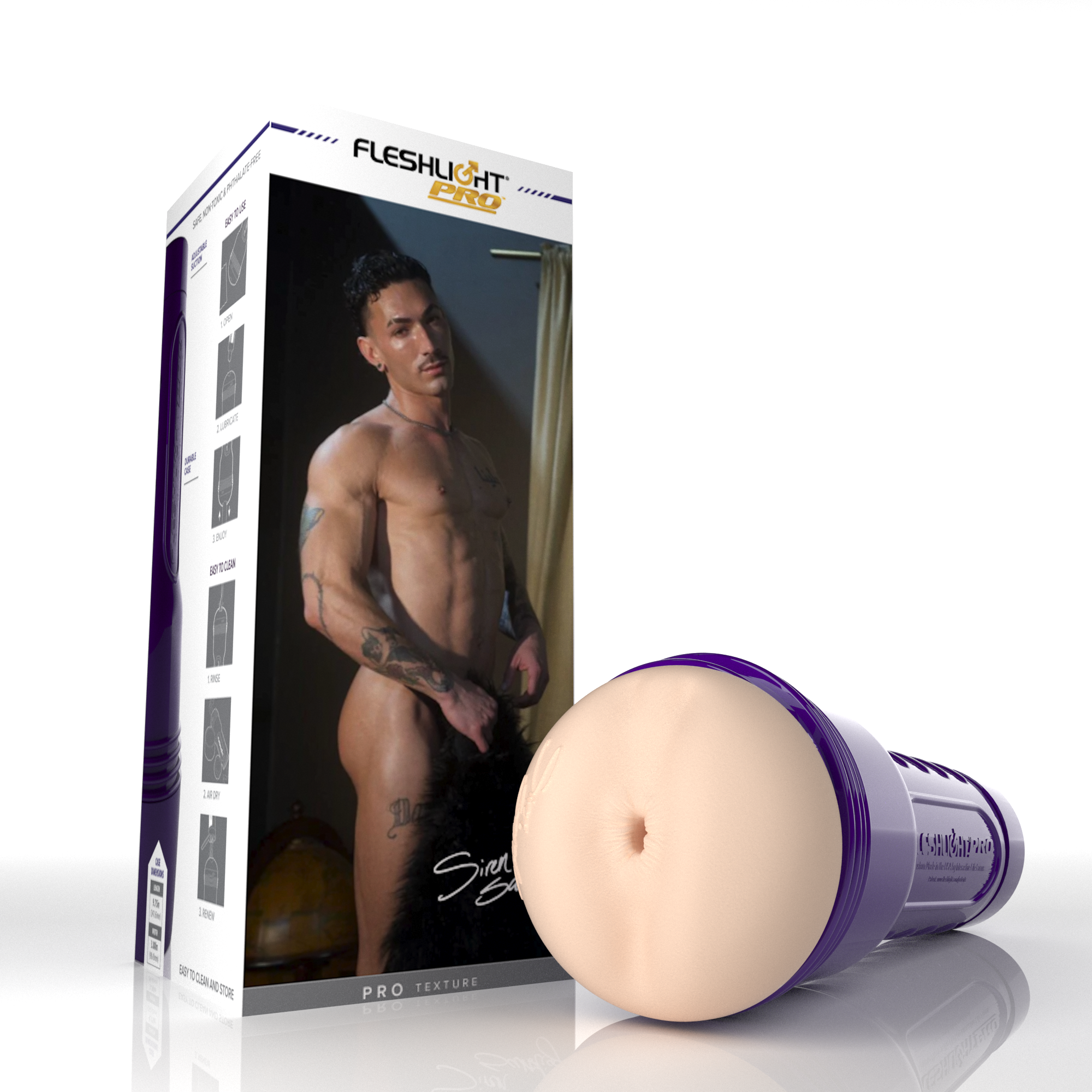 fleshlight-pro-siren-santiago-siren-s-cove-masturbateur-allure image 4