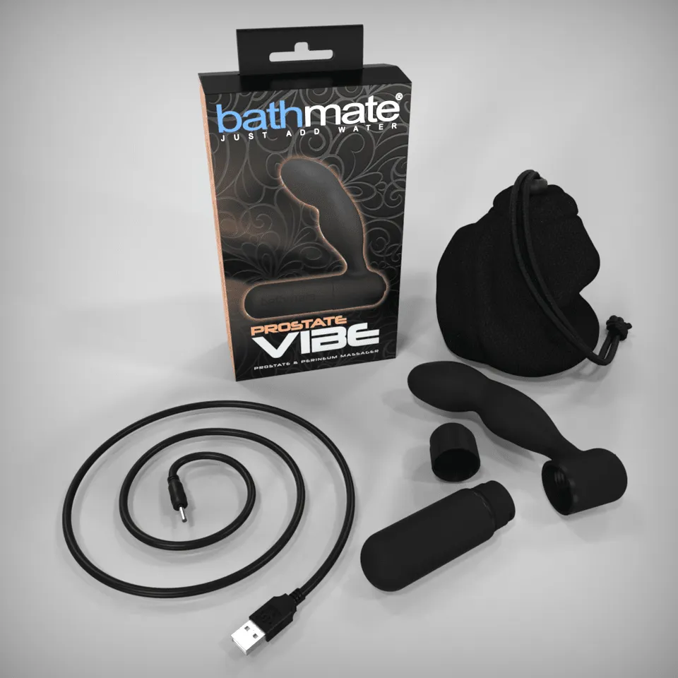 bathmate-prostate-vibe-masseur-prostate-vibrant-silicone-10-vitesses-2 image 1