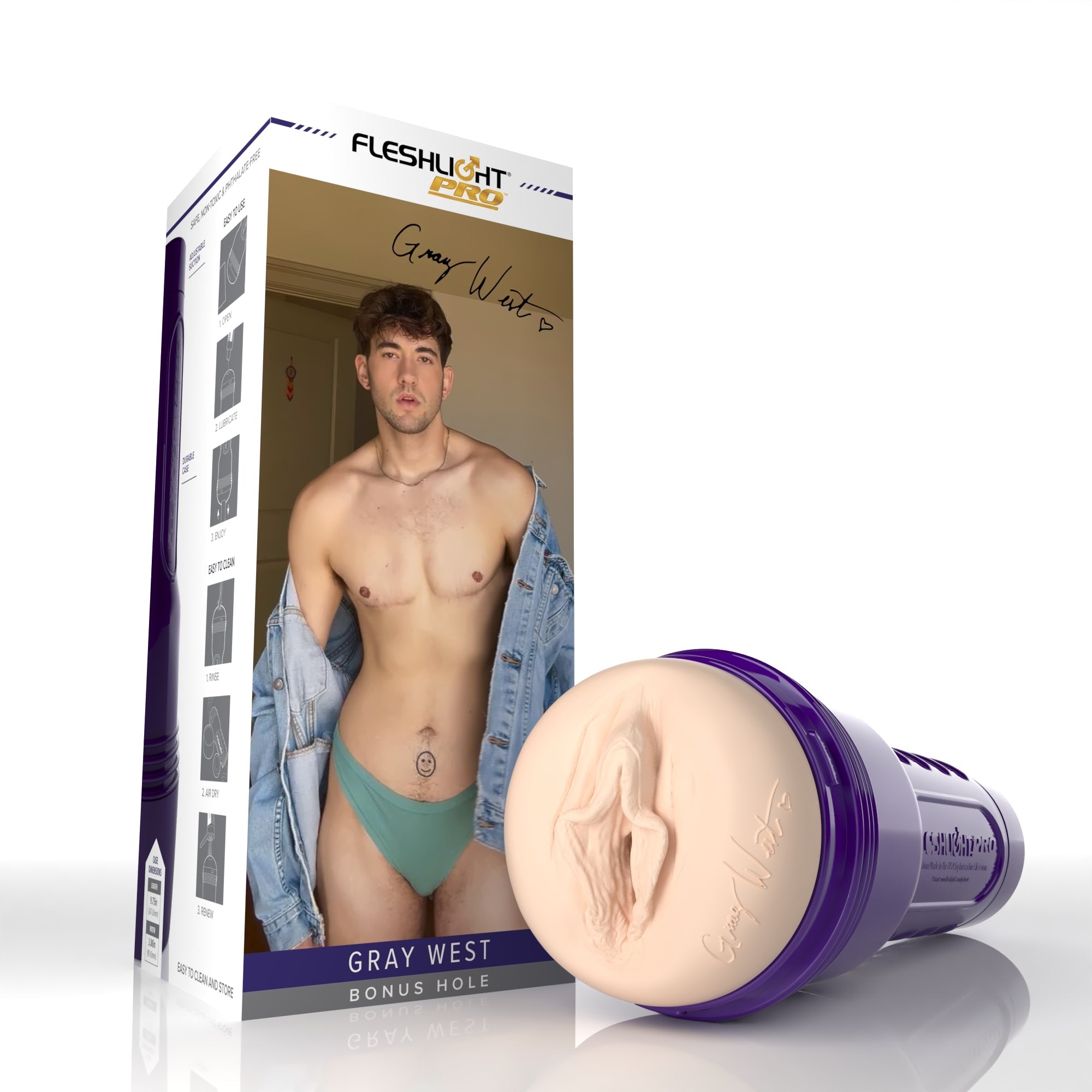 fleshlight-pro-gray-west-masturbateur-bonus-hole image 4