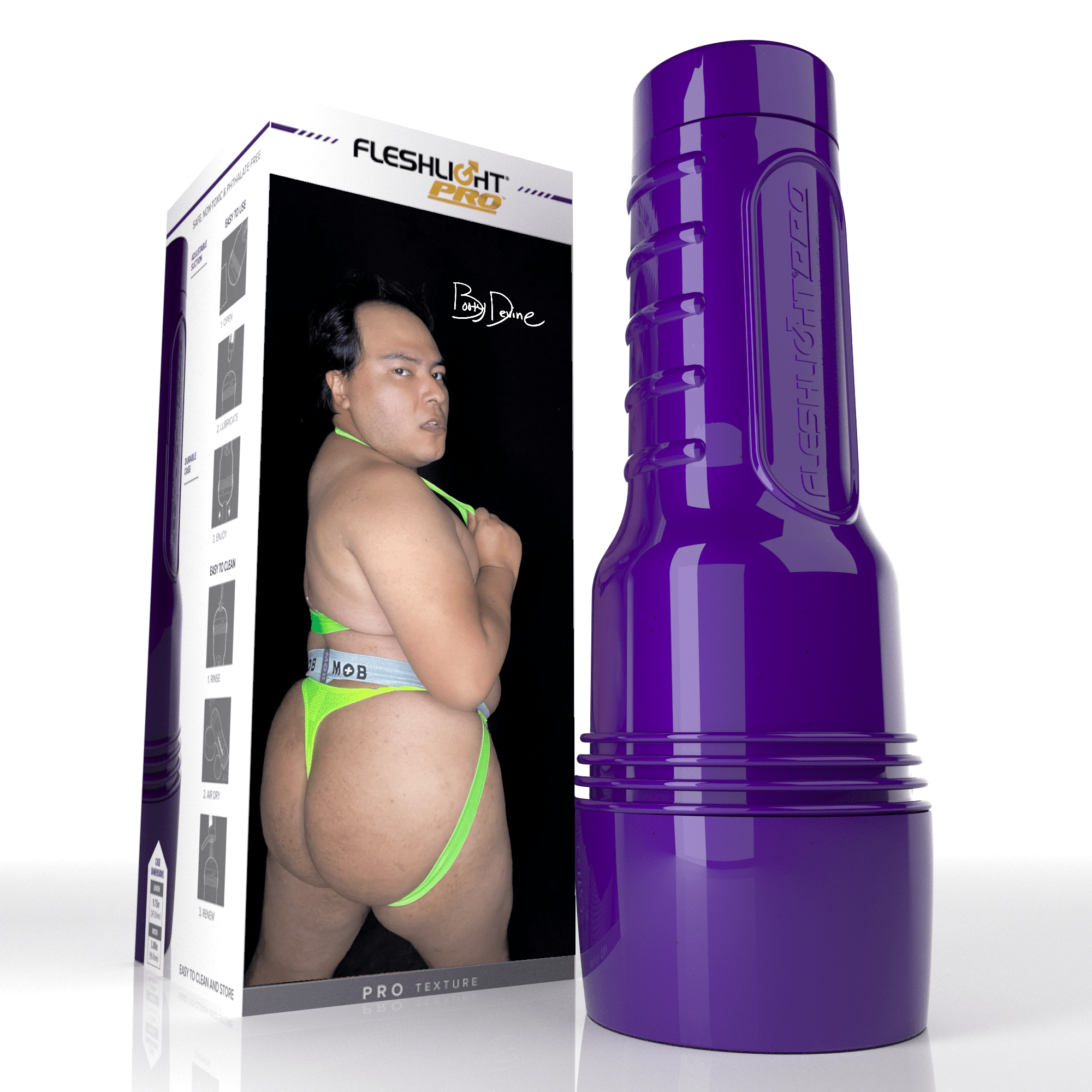 fleshlight-pro-ben-bootydevine-masturbateur-anal-ravage image 1