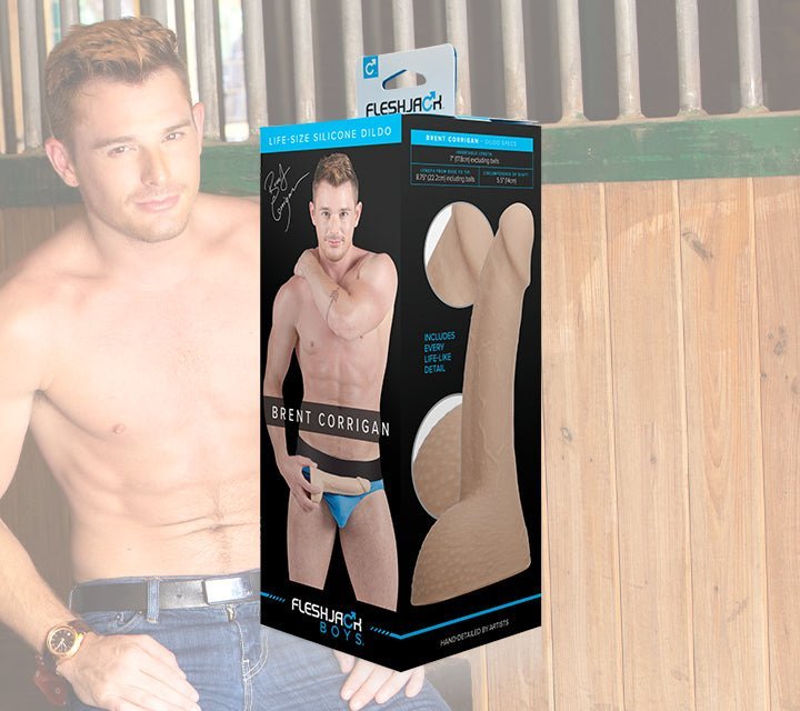 fleshjack-brent-corrigan-dildo-silicone-22-cm image 4