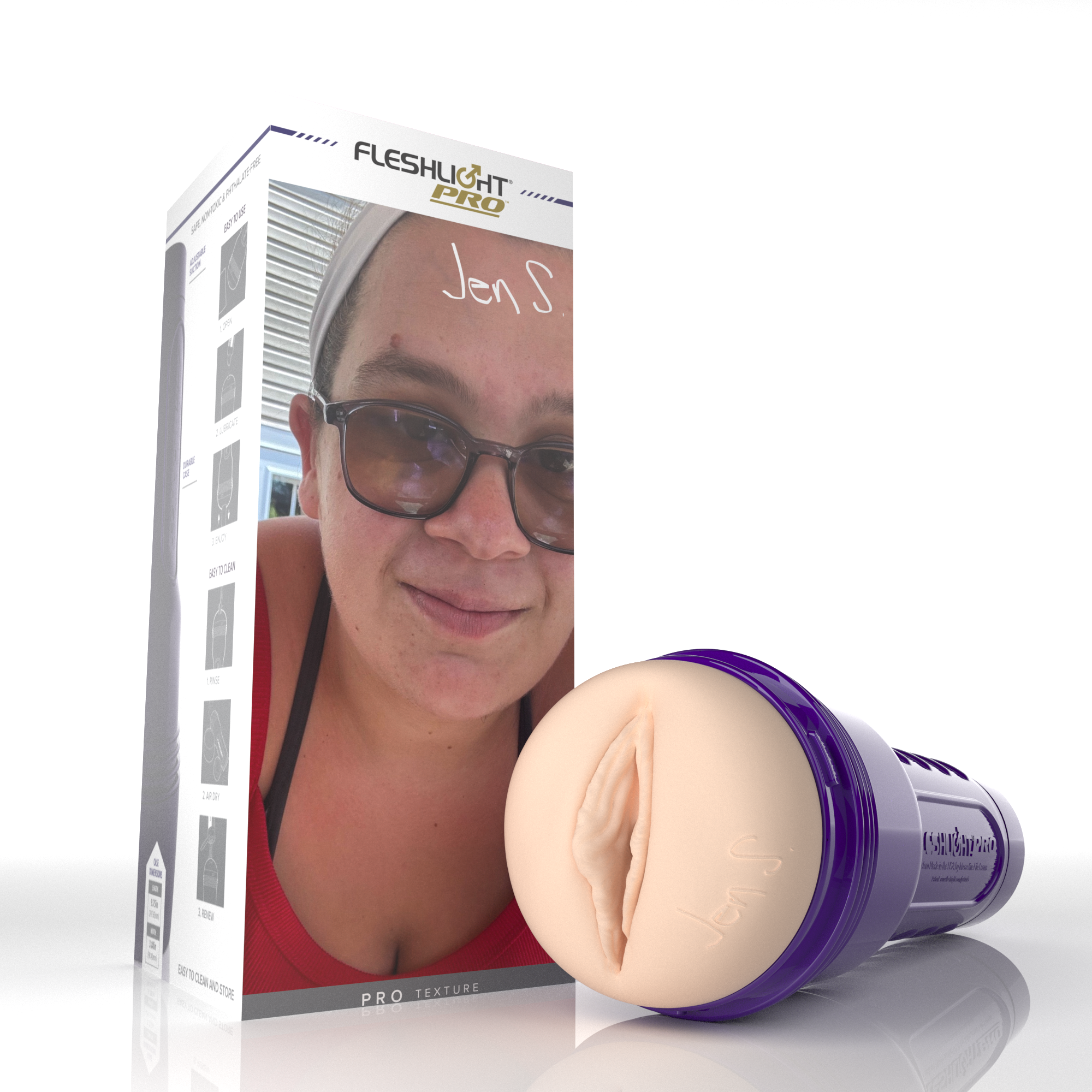 fleshlight-pro-j-j-couple-masturbateur-vagin-allure image 4