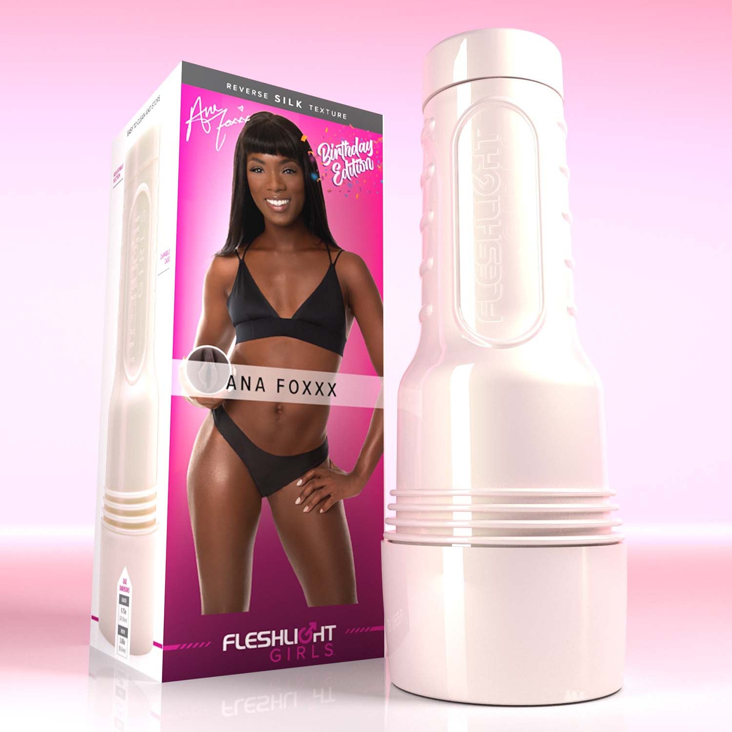 fleshlight-girls-ana-foxxx-birthday-cake-masturbateur-vaginal-avec-tui image 1