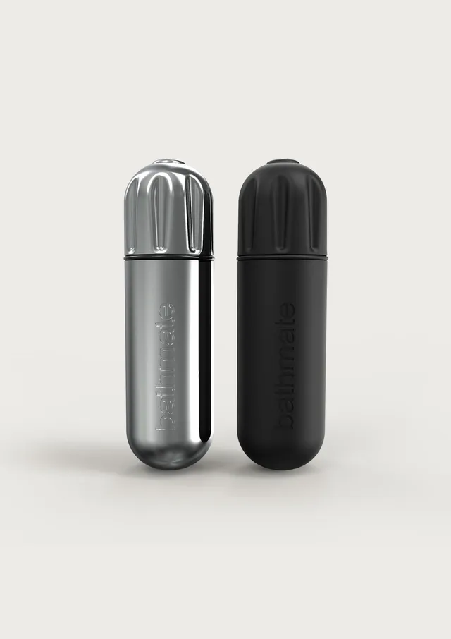 bathmate-vibe-bullet-vibromasseur-bullet-chrome-tanche-10-modes image 1