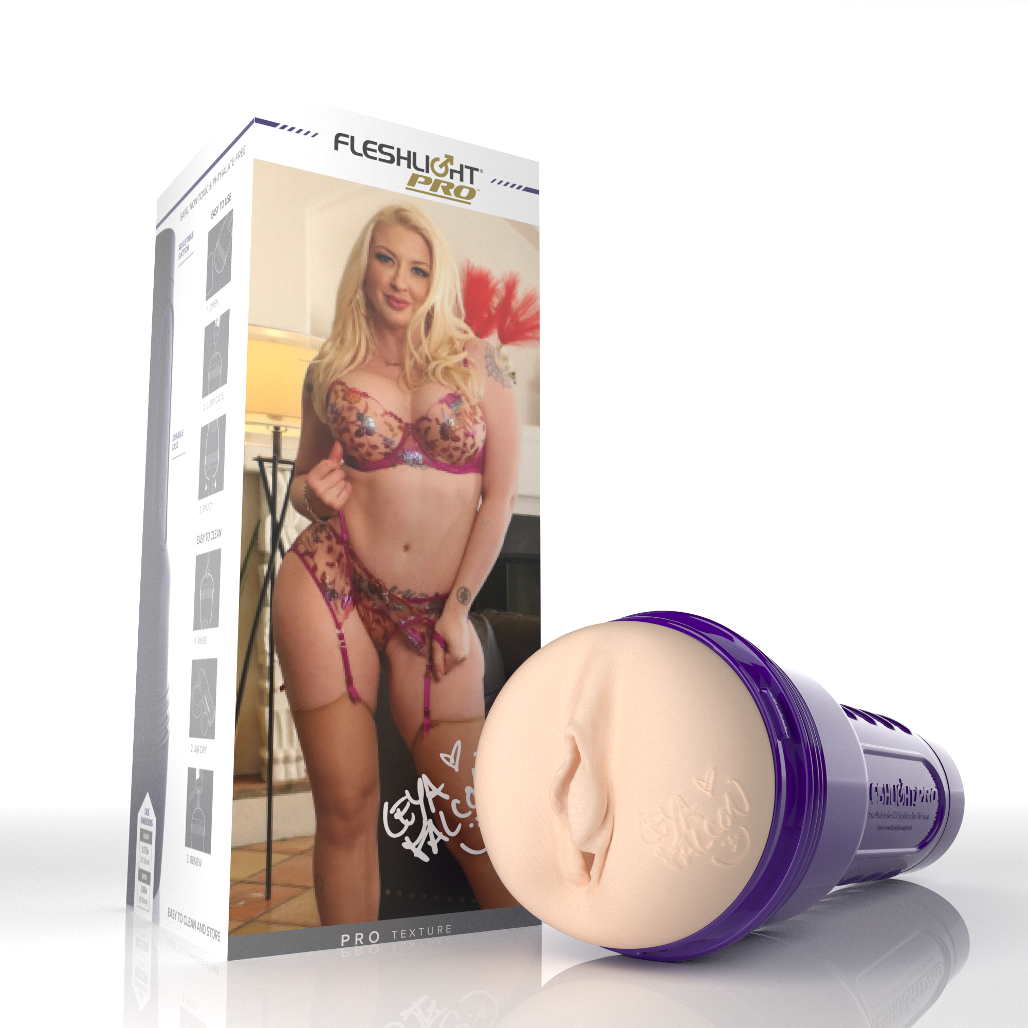 fleshlight-pro-leya-falcon-masturbateur-vaginal-allure-chatte image 4