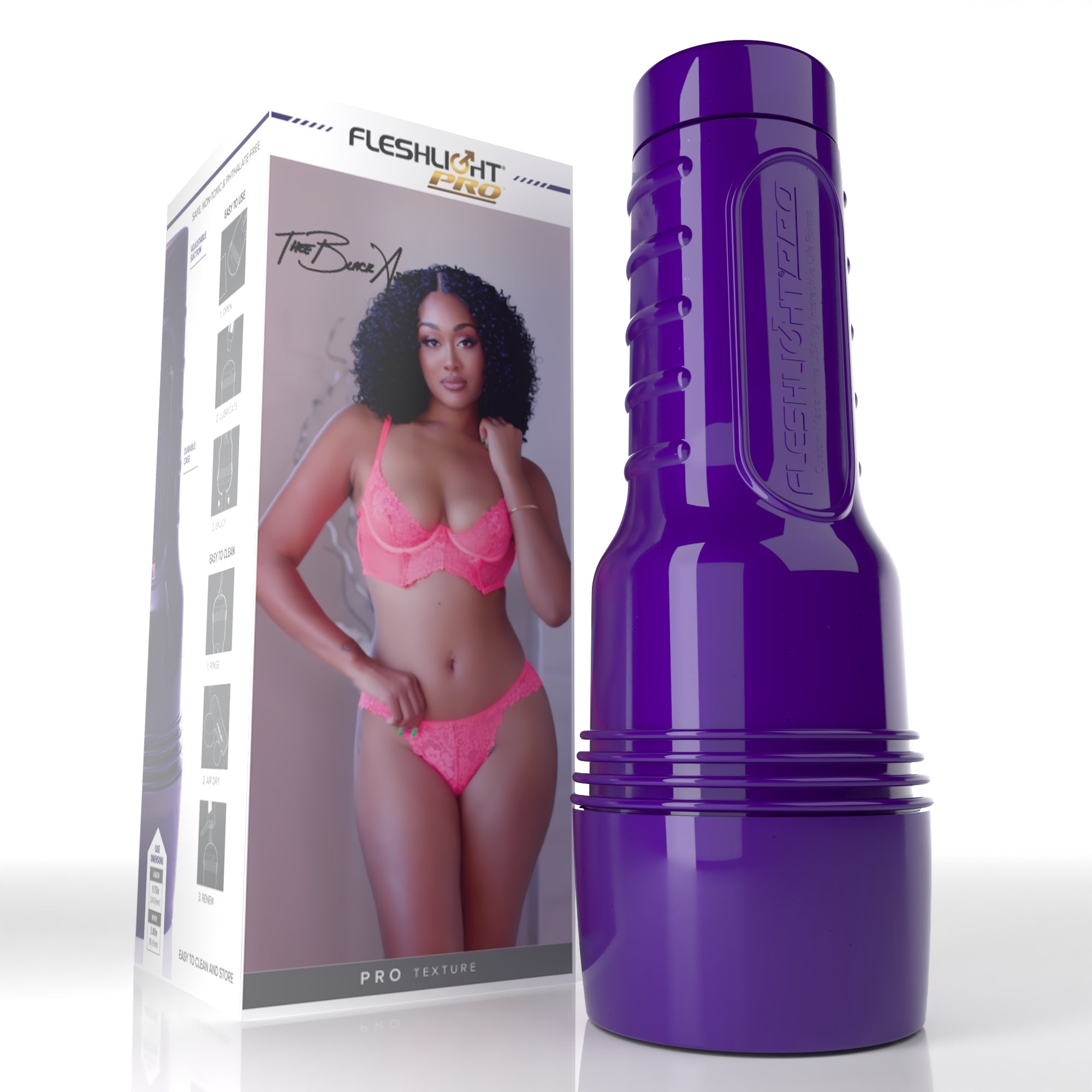 fleshlight-pro-theeblackasian-hoochipapi-masturbateur-allure-r-aliste image 1