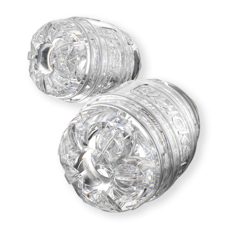 fleshlight-quickshot-vantage-masturbateur-compact-transparent-ouvert image 1