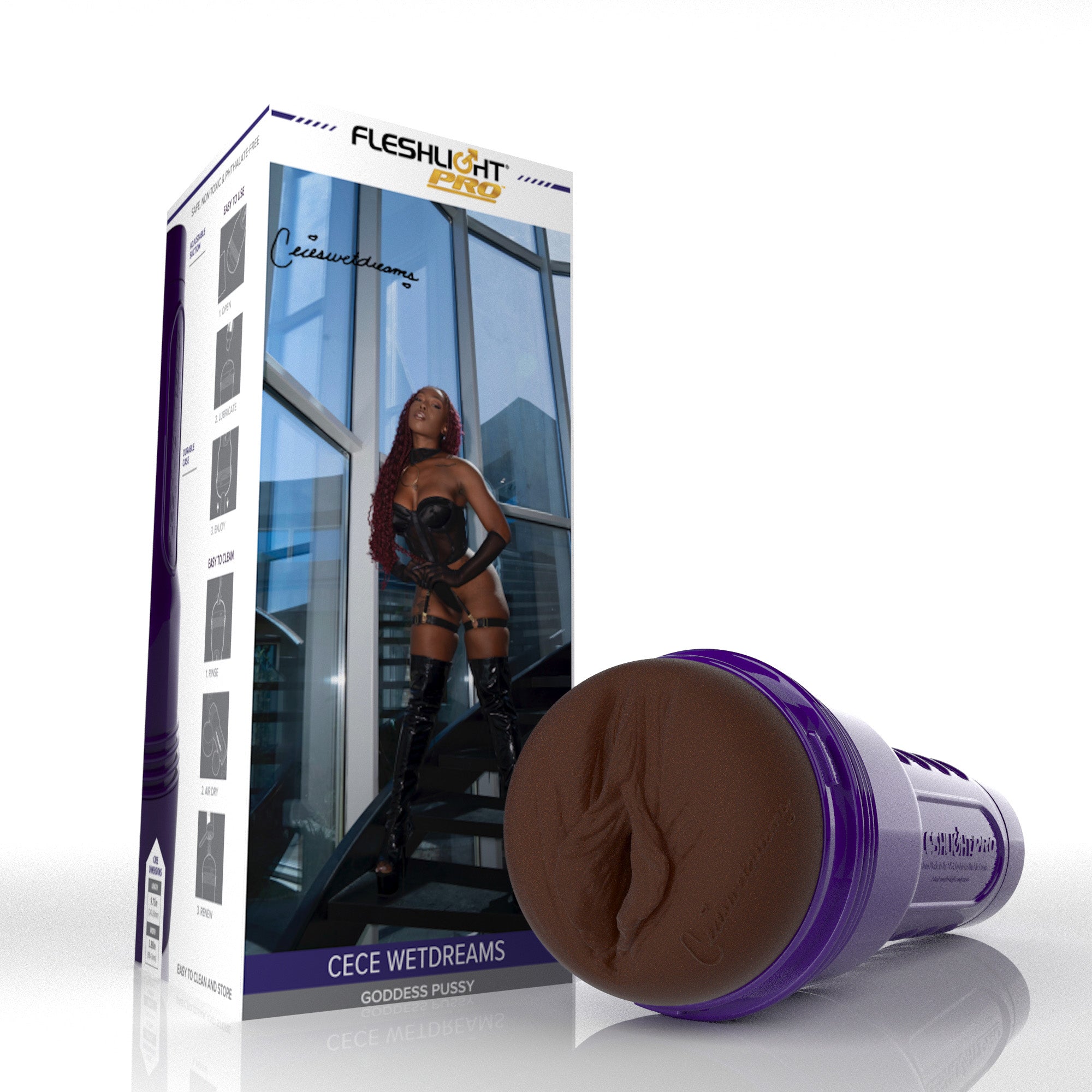 fleshlight-pro-cece-wetdreams-masturbateur-goddess-pussy-allure image 4