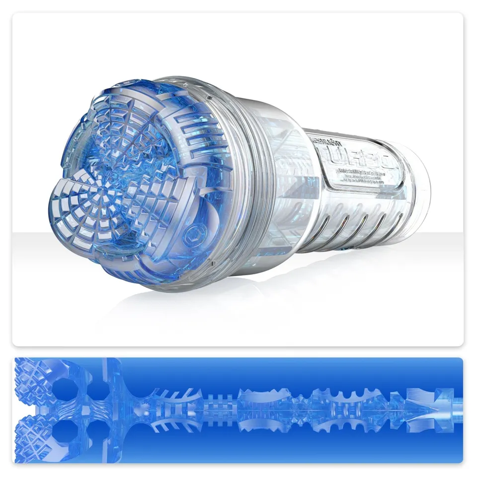 fleshlight-turbo-core-blue-ice-masturbateur-transparent-suction image 1