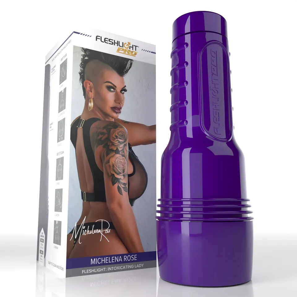 fleshlight-pro-michelena-rose-masturbateur-intoxicating-texture-allure image 1