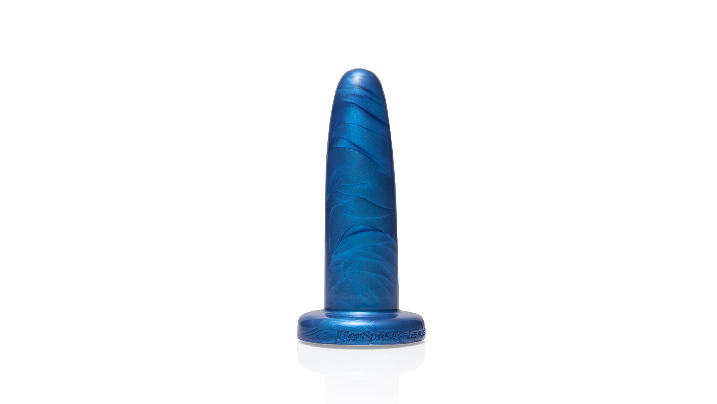 fleshlight-cobalt-lily-gode-silicone-small-bleu image 1