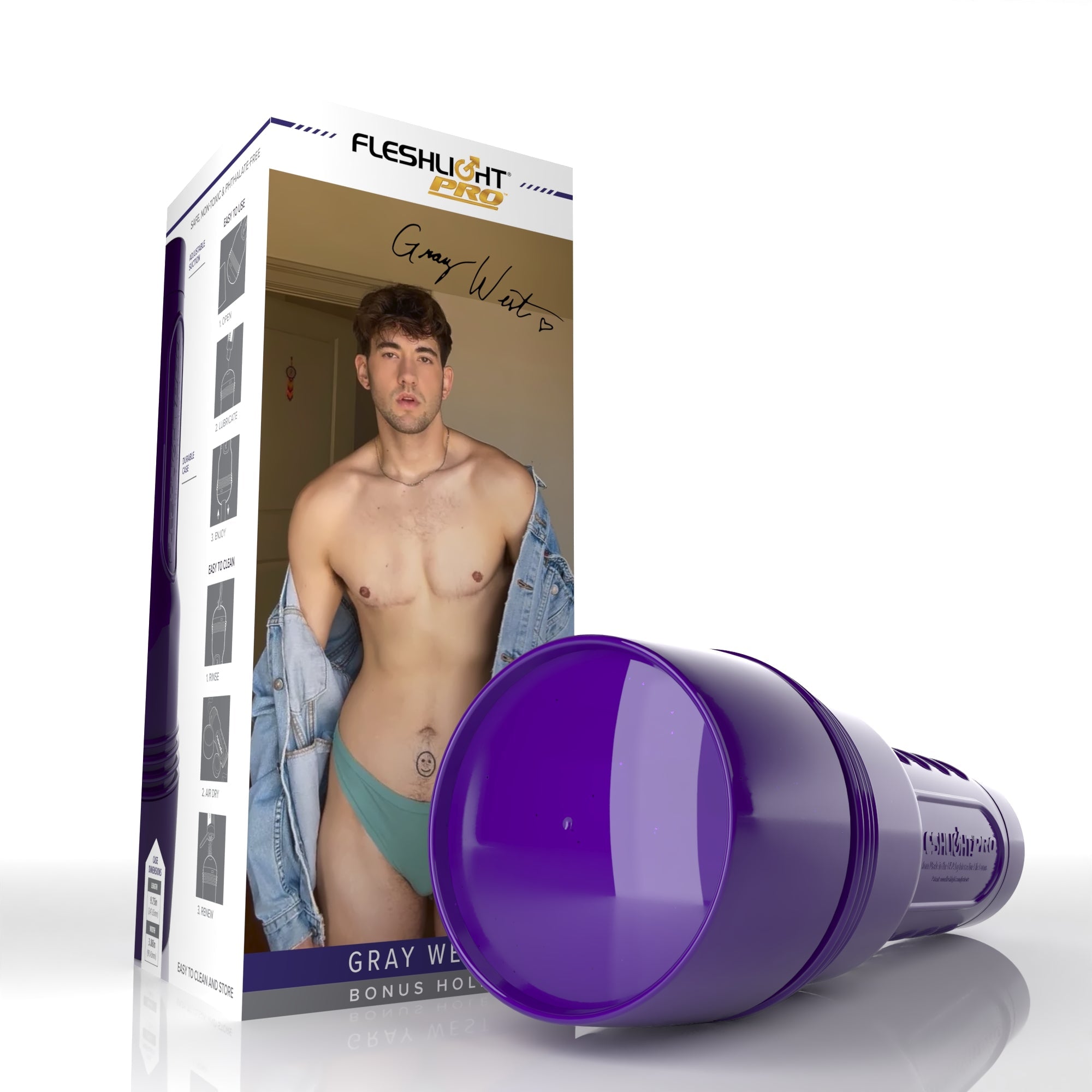 fleshlight-pro-gray-west-masturbateur-bonus-hole image 5