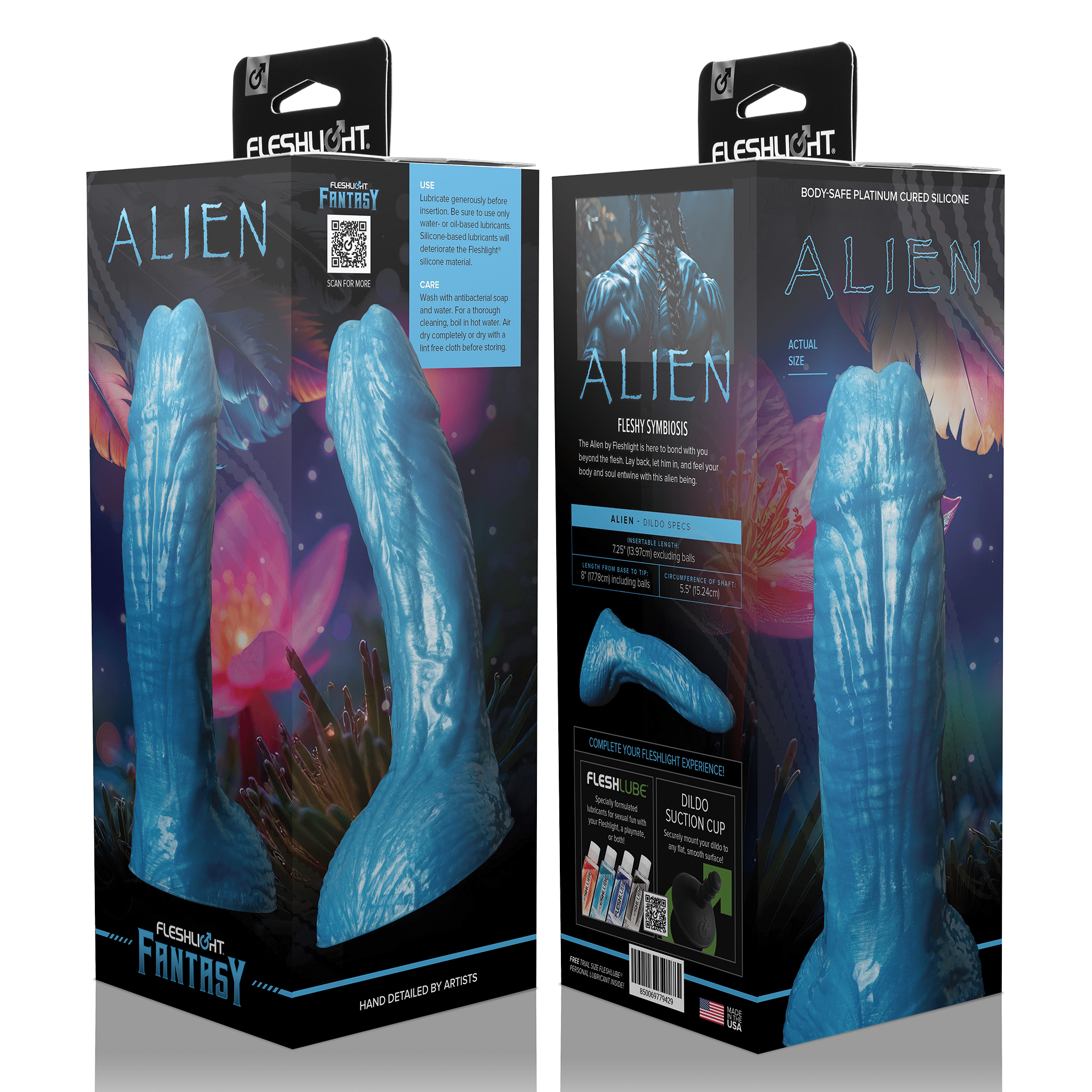 fleshlight-fantasy-alien-gode-fantasy-vert-stimulation-intense image 5